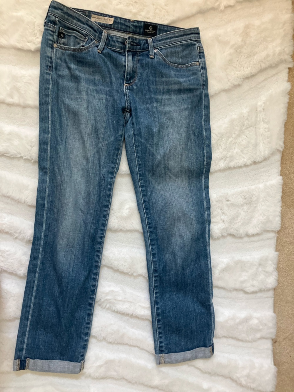 Anthropologie AG Stevie roll up crops sz25